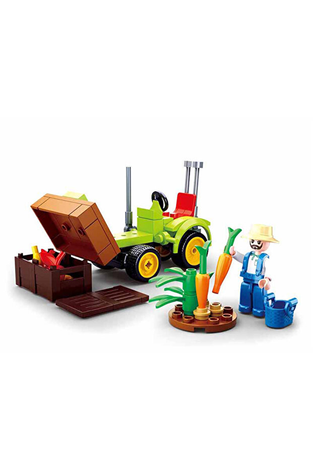 Yapı Oyuncak 080 Parça Town Traktör - 2