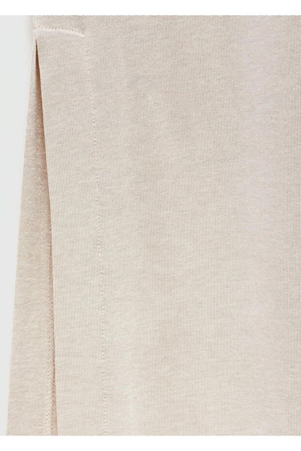 Vatkalı Triko Elbise - 7