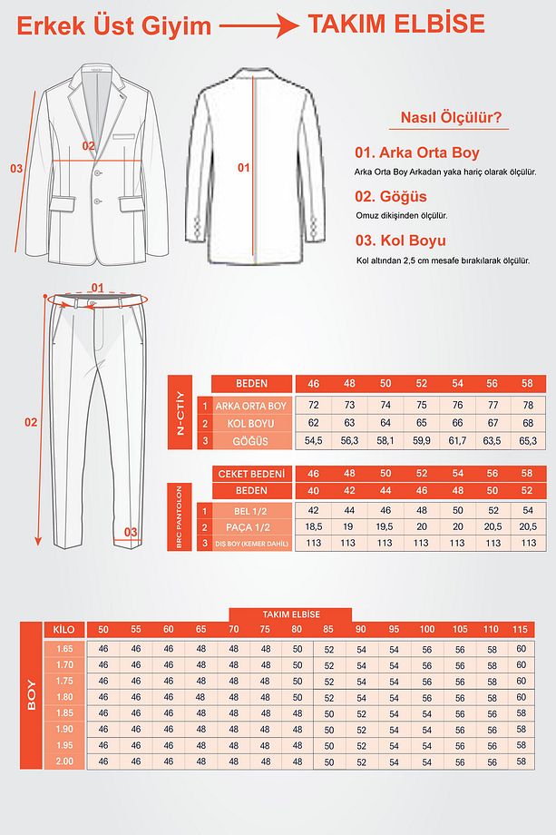 Slim Fit Siyah Mono Yaka Tek Yırtmaçlı Astarlı Takim Elbise Yelekli - 6