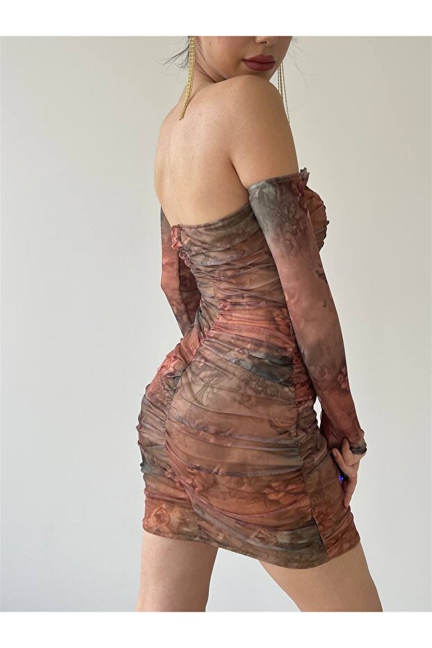 MİLA MİNİ ELBİSE -8054 - 5