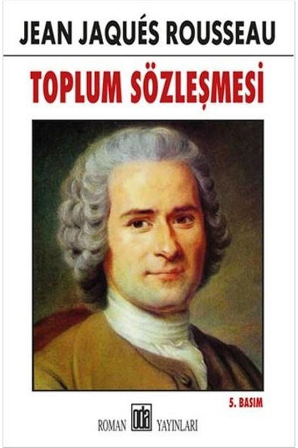 Toplum Sözleşmesi - Jean-jacques Rousseau - - 1
