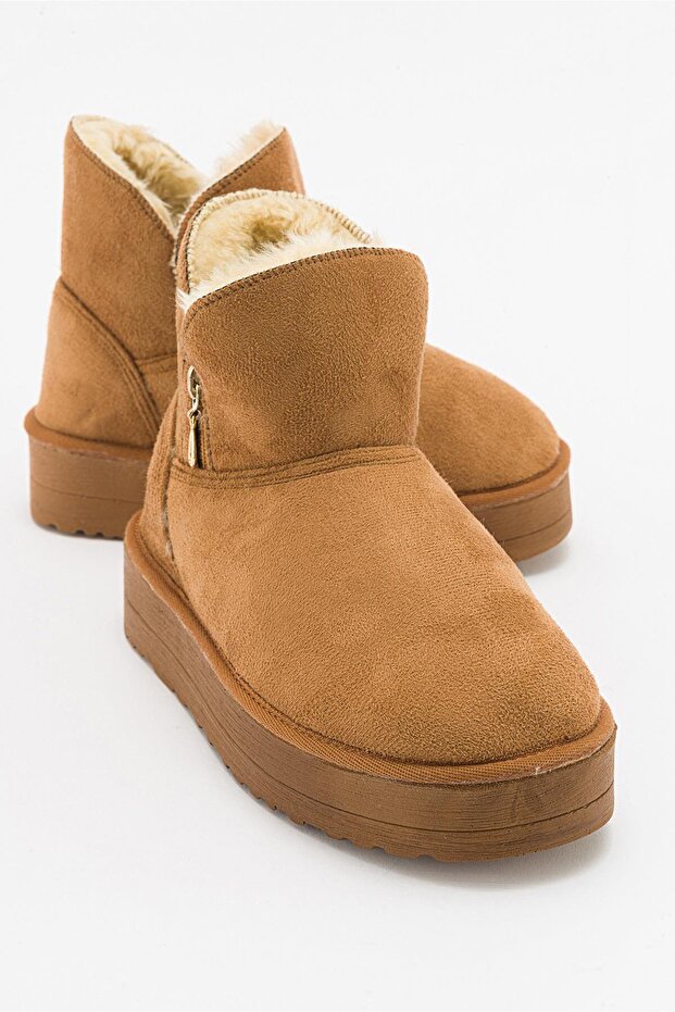 Yüksek Taban Fermuarlı Bot TABA - 1