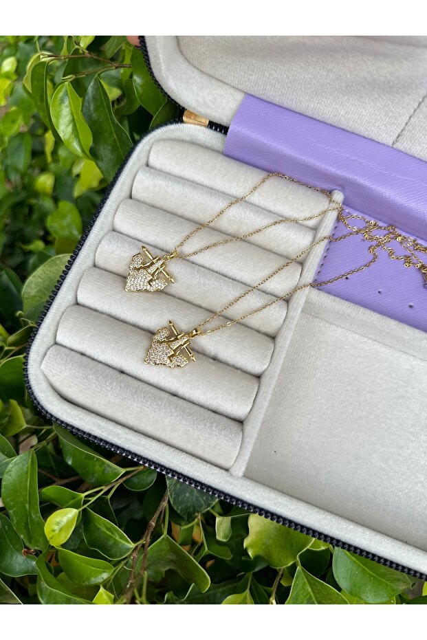 Taşlı Çapa Kolye - 1