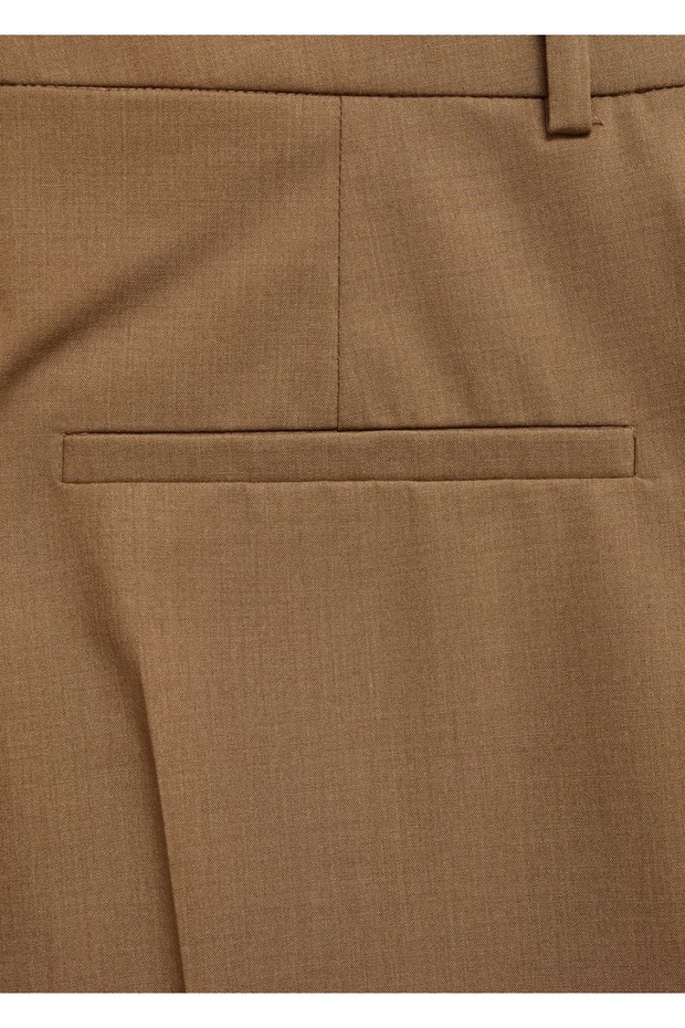 Pilili kumaş pantolonu - 5