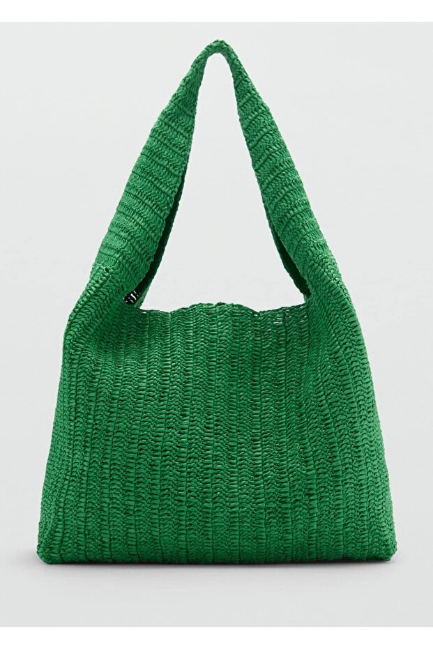 Doğal elyaf shopper çanta - 3