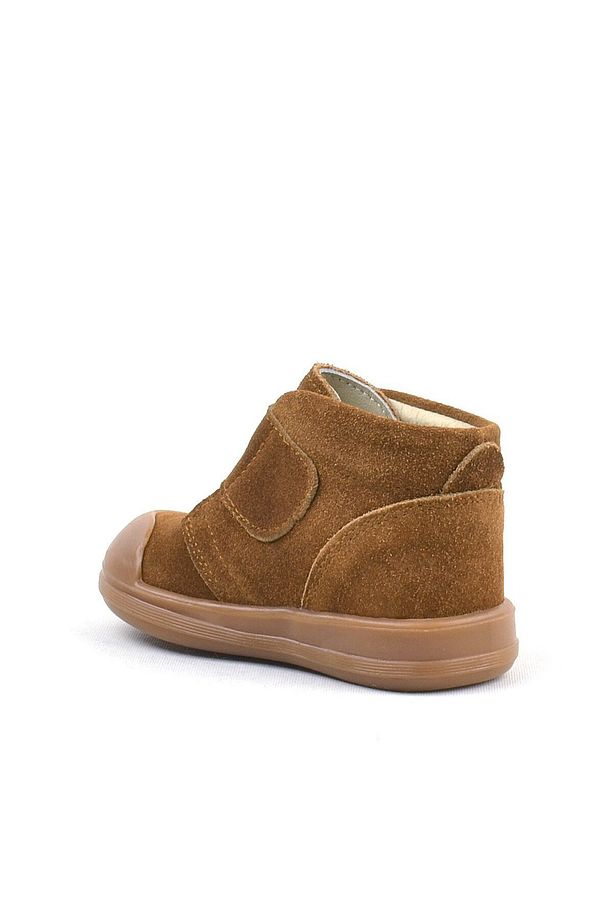 Yoohoo Hakiki Deri Taba Unisex Bebek Bot - 3