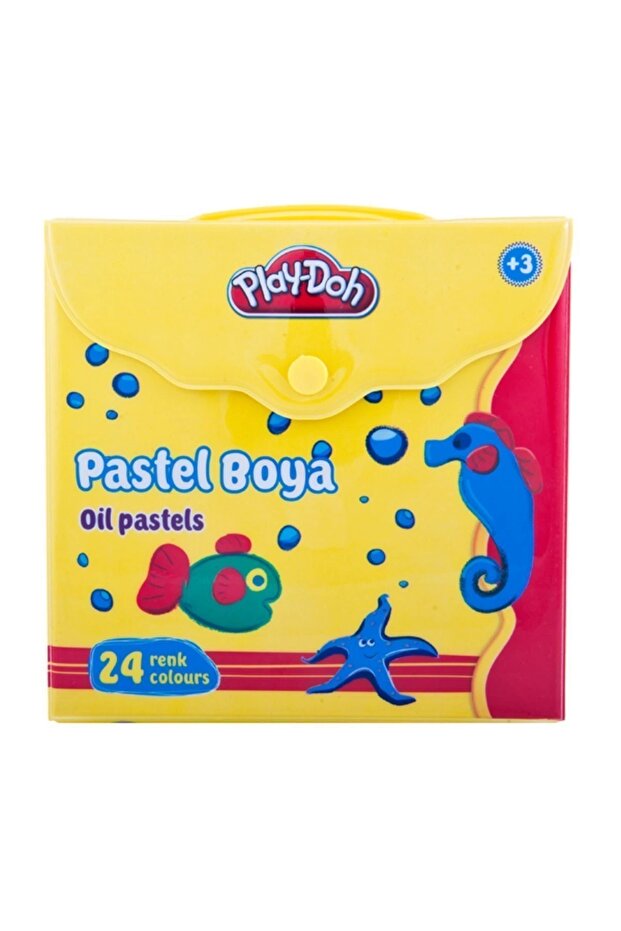 Play-doh Pastel Boya Çantalı 24 Renk Play-pa007 - 1