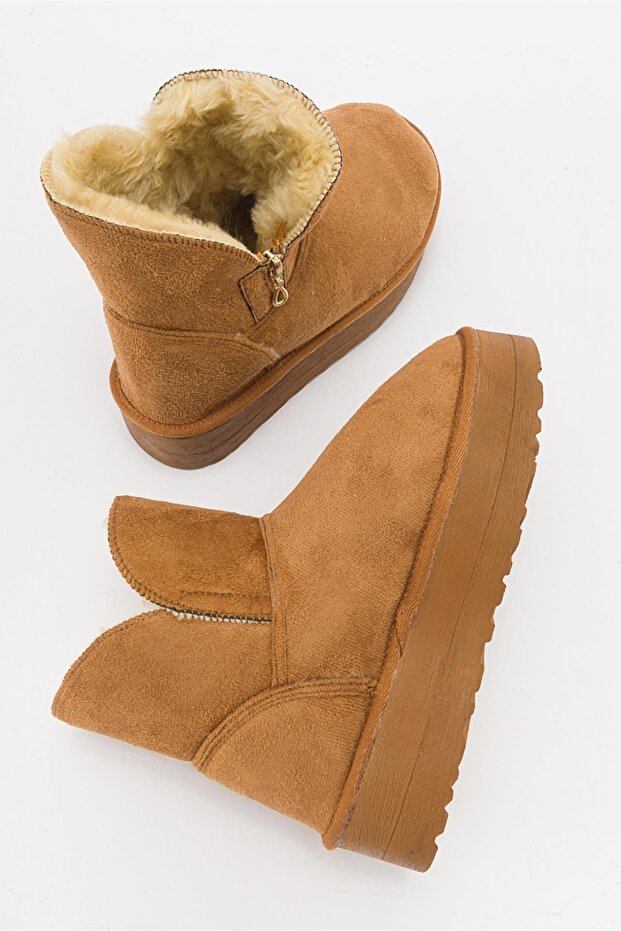 Yüksek Taban Fermuarlı Bot TABA - 6