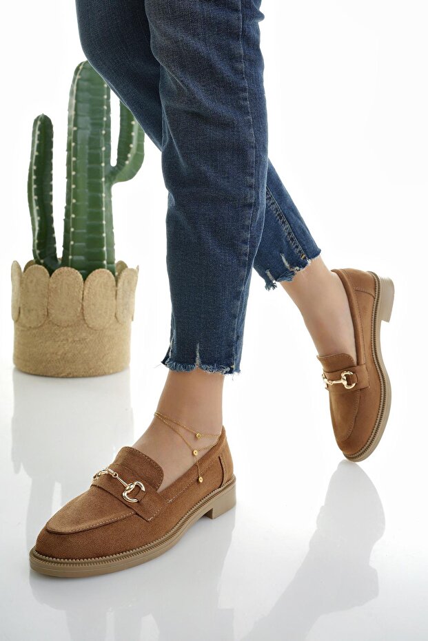 Sussie garantált fémcsatos női naplopó alkalmi cipő - 6