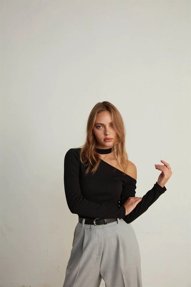 Basic Deri Kemer Siyah - 3