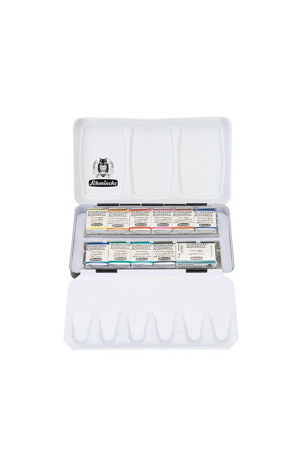 Horadam Aquarell Suluboya Seti Special Edition Cesc Ferre Temel Renkleri 10 X Yarım Tablet - 3