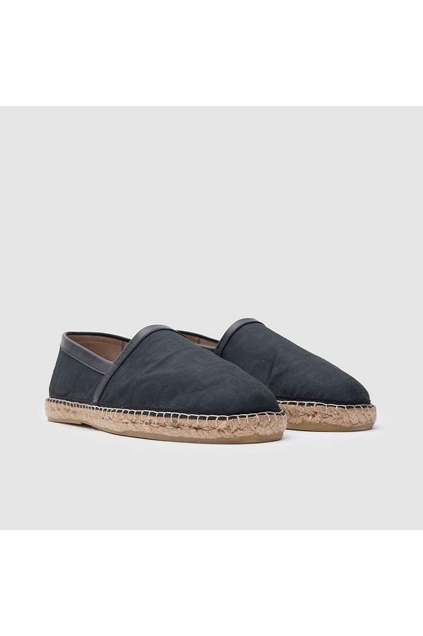 Siyah Monogram Erkek Espadril Ayakkabı [052050] - 5