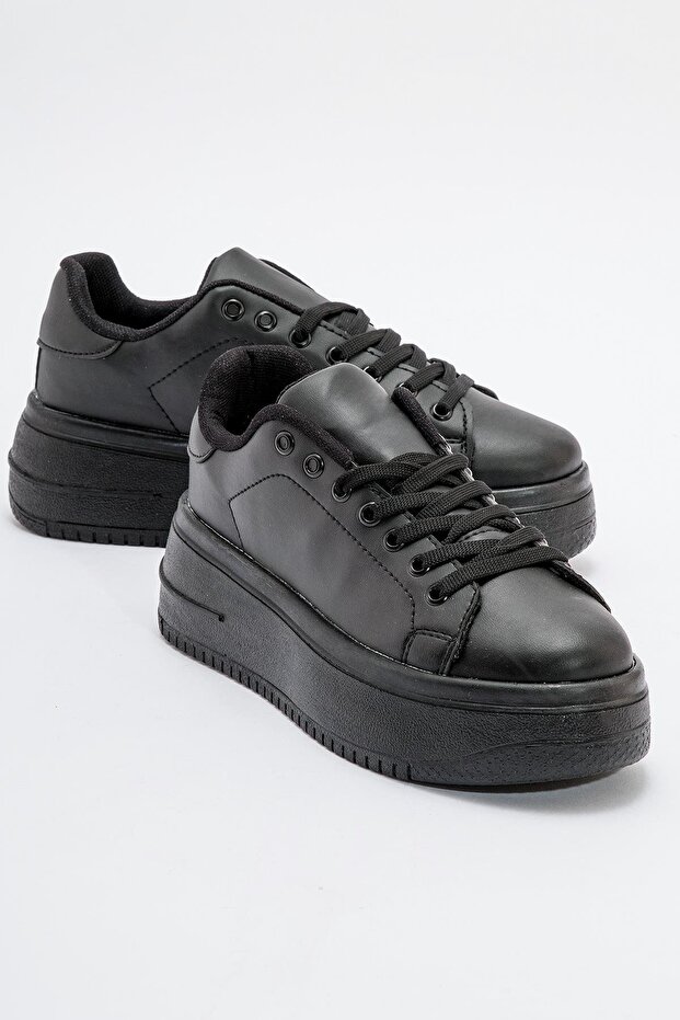 Women's Anorak Sneakers BLACK SKIN