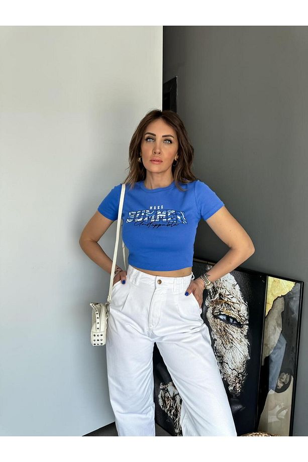 Mavi Summer Crop Tshirt - 3