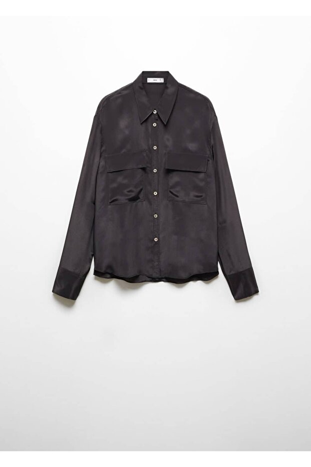 Cepli dökümlü gömlek - 3