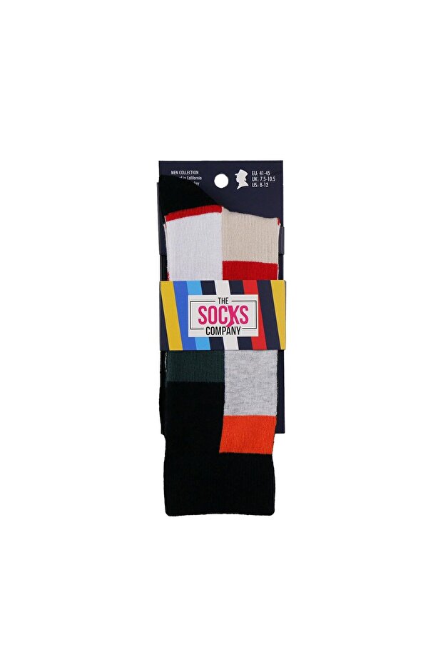 Patterned Men's Socks - 1