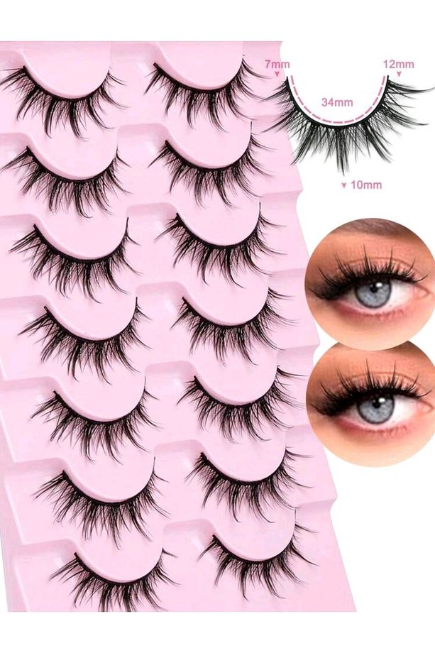 Kore Lashes 7’li Ipek Takma Kirpik - 2
