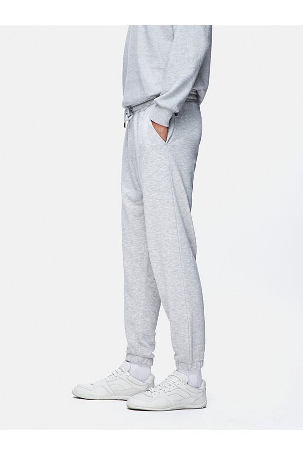 Jogger Basıc Gri Eşofman - 4