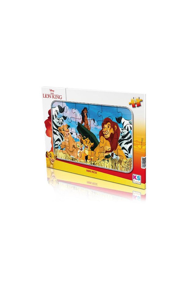 Ks Frame Puzzle Lion King Aslan Kral 24prç Lk-704 - 2