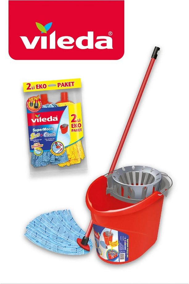 Süper Mocio Temizlik Seti 2 Li Paspas Yedek - 1