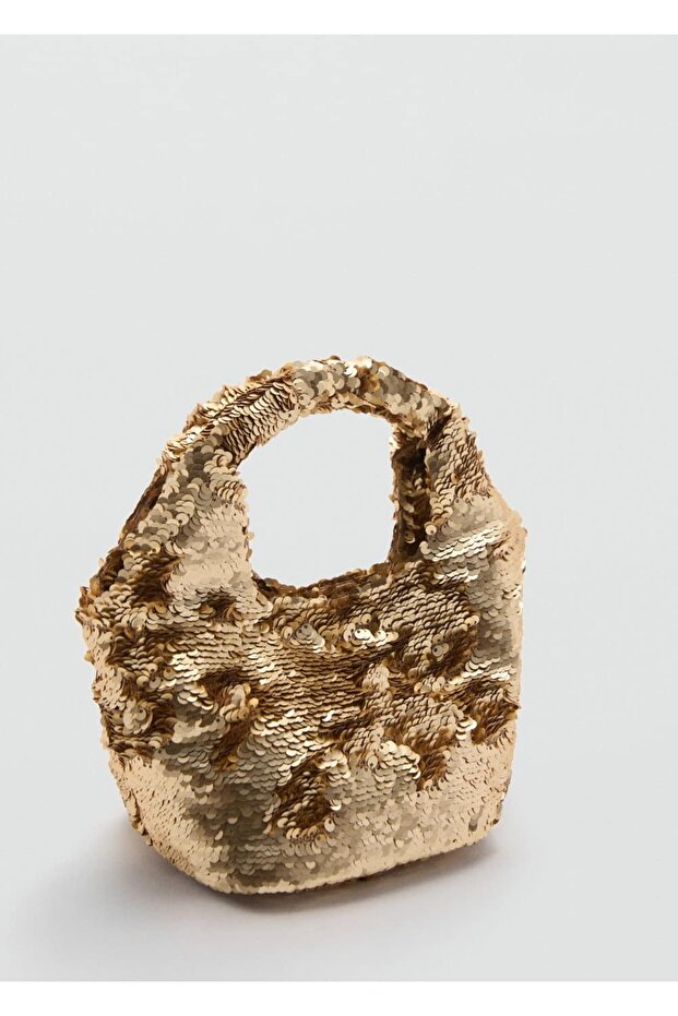 Sequined Handbag - 1