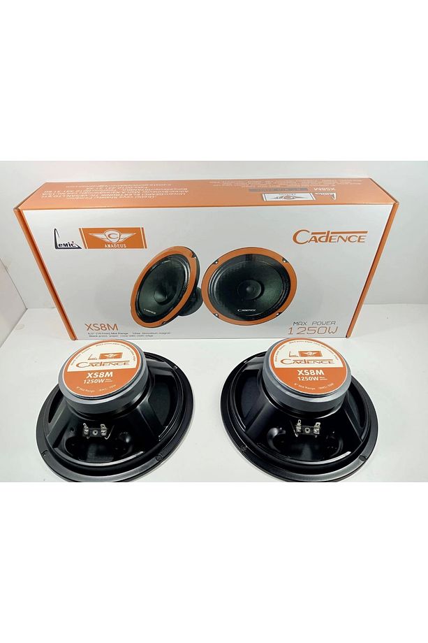 Cadence 20cm Midrange – Cadence XS8M 1250W Midrange Hoparlör – Cadence Midrange 20cm - 2