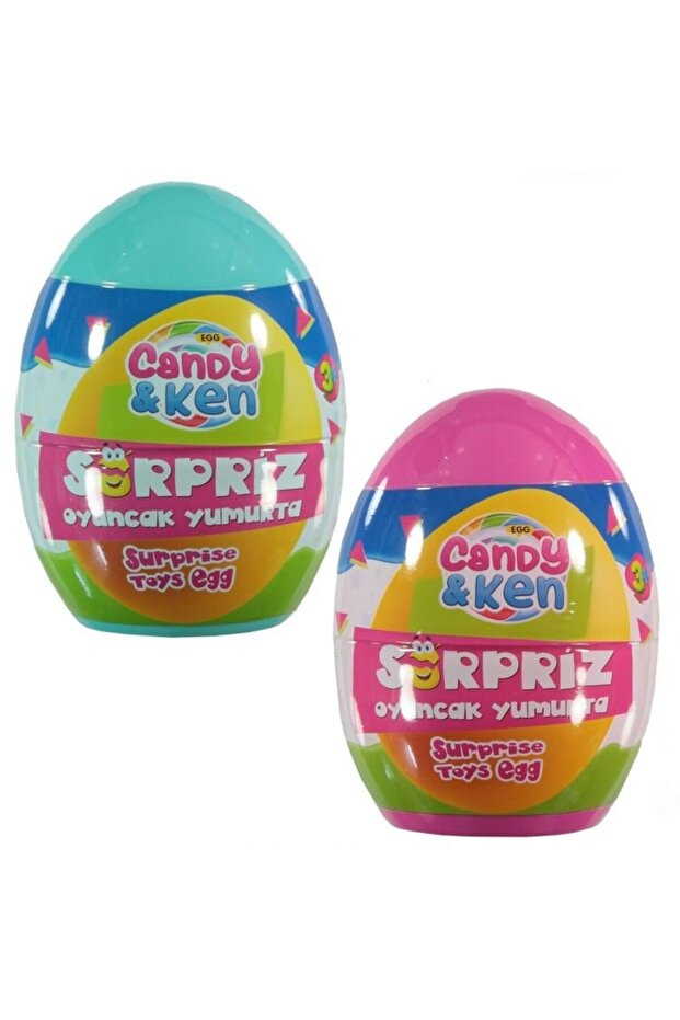 Candy ve Ken Dev Sürpriz Yumurta - 1 ADET - 3
