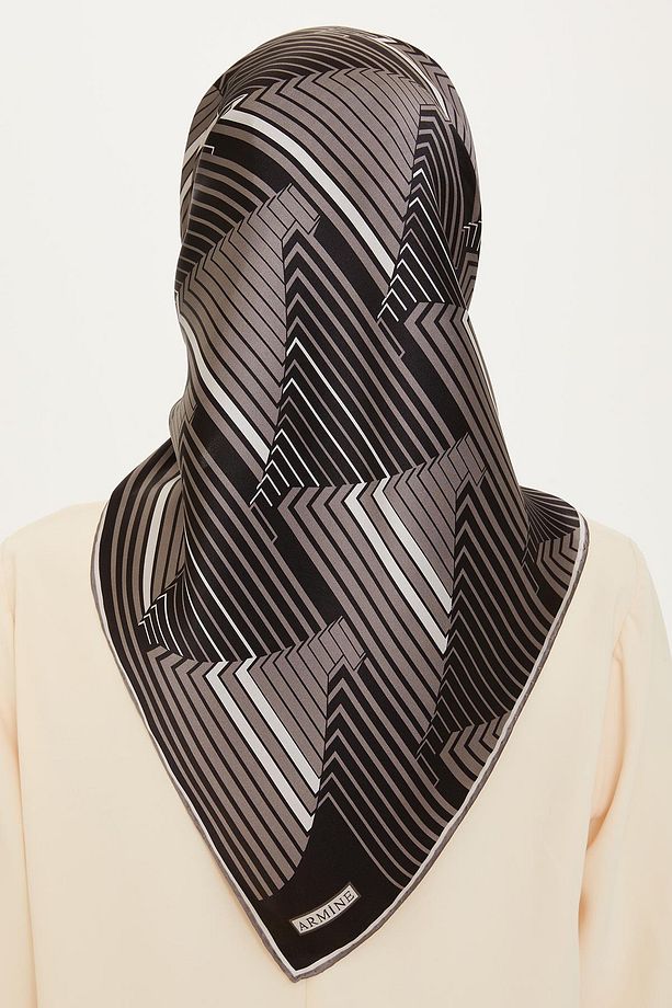 İpek Eşarp 2025 Kış - 9218-81 Twill - 4