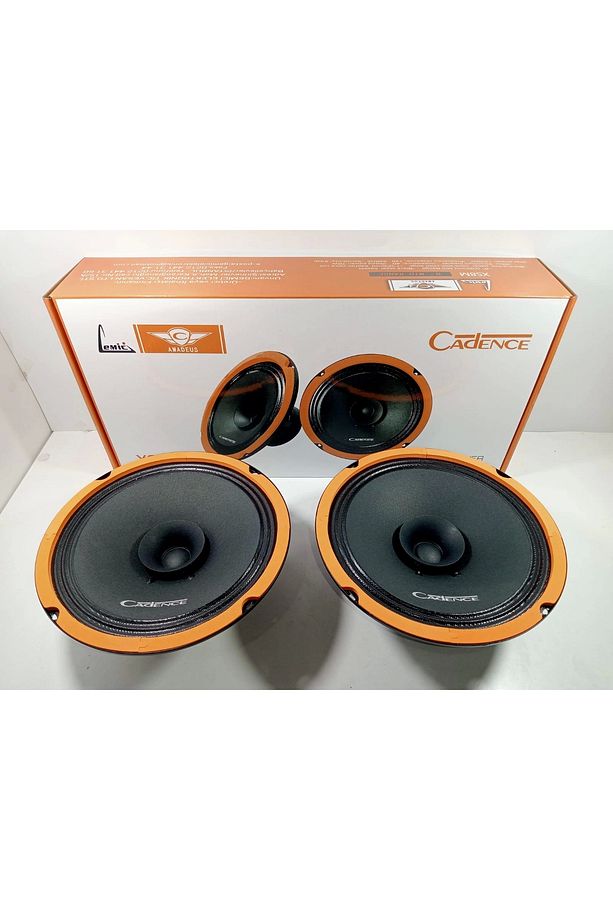 Cadence 20cm Midrange – Cadence XS8M 1250W Midrange Hoparlör – Cadence Midrange 20cm - 1