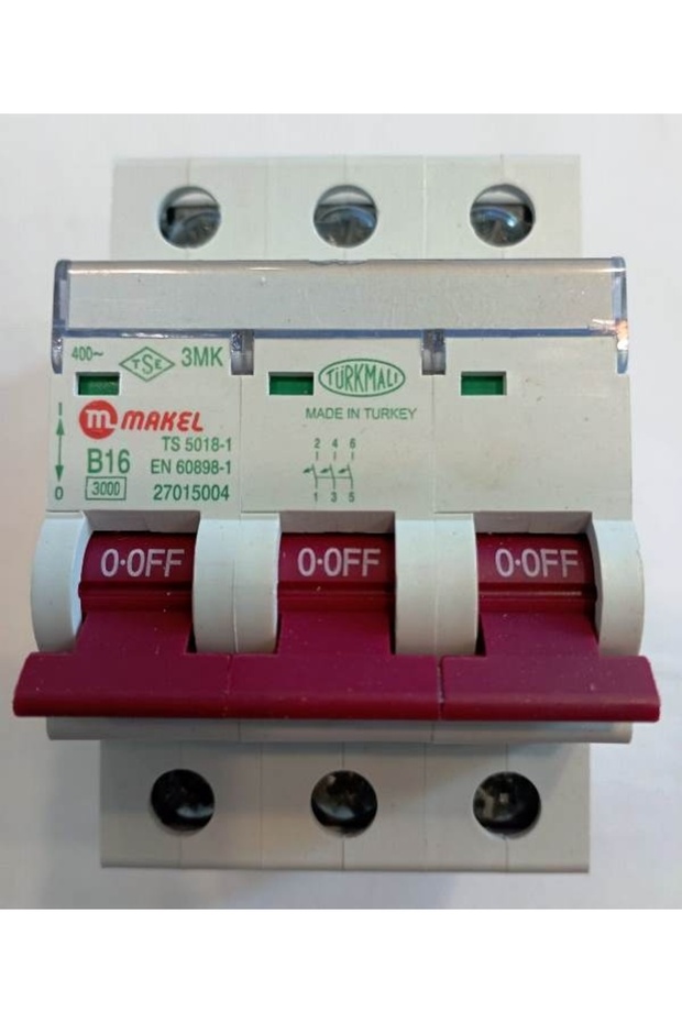 B Tipi 16 Amper 3p Sigorta - 1