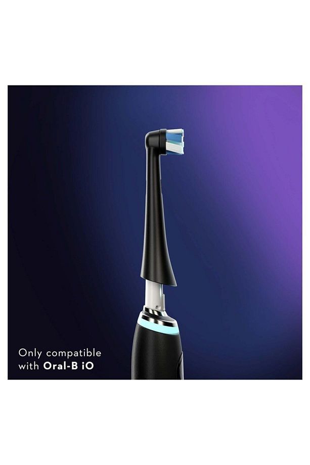 iO Ultimate Clean Siyah Diş Fırçası Yedek Başlığı 4 Adet - 5