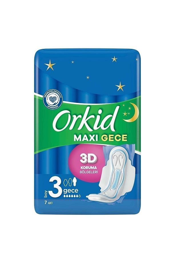 Maxi Hijyenik Ped Gece 7 Adet Tekli Paket - 1