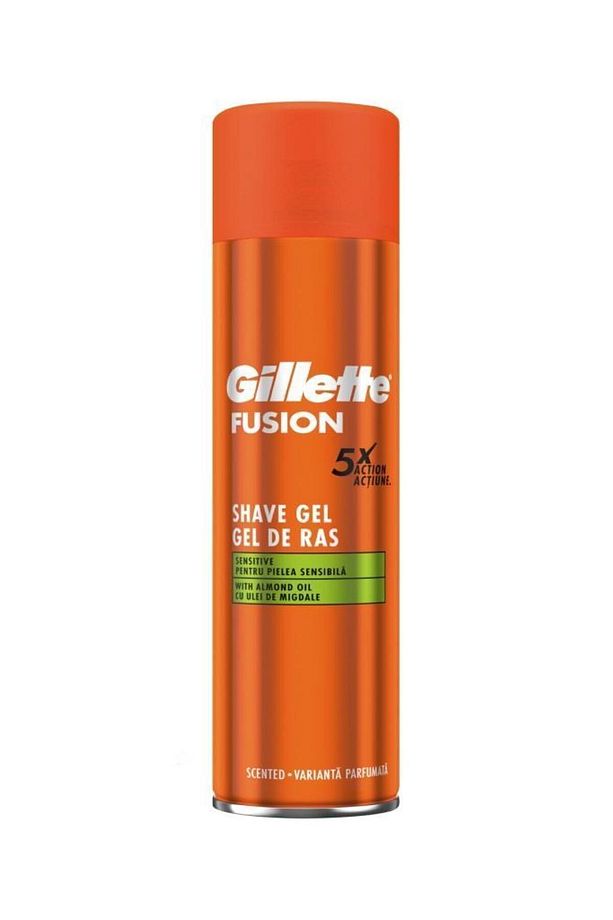 Fusion 5X Sensitive Badem Yağlı Tıraş Jeli 200 ml - 1