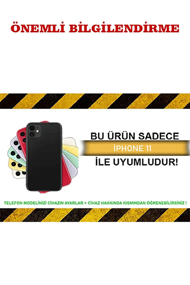 حافظة إطلاق متوافقة مع iPhone 11 باللون البرتقالي - 3