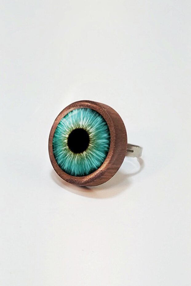 Eye Color Wooden Ring