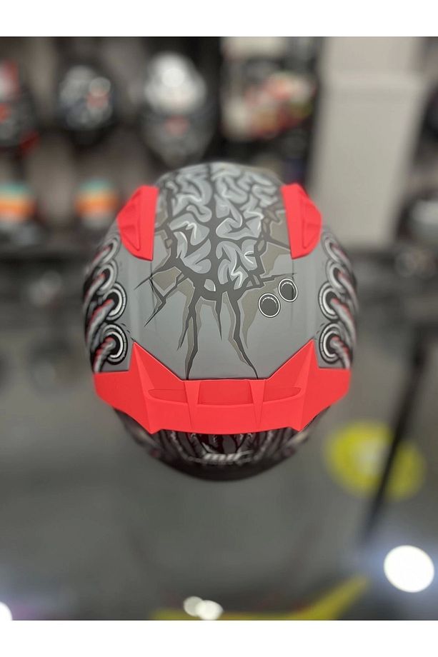 Matt Dreka Dark Vizör Kask - 5