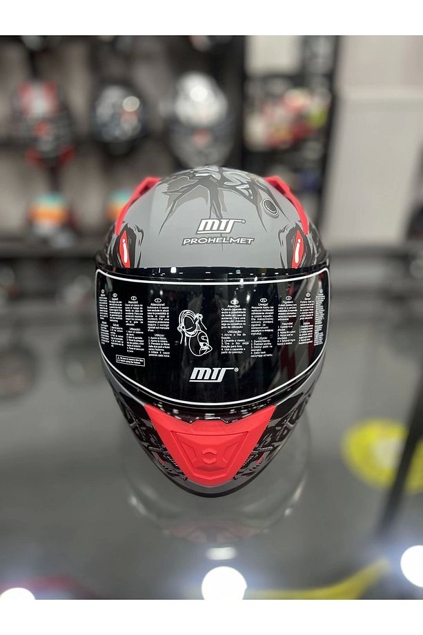Matt Dreka Dark Vizör Kask - 4