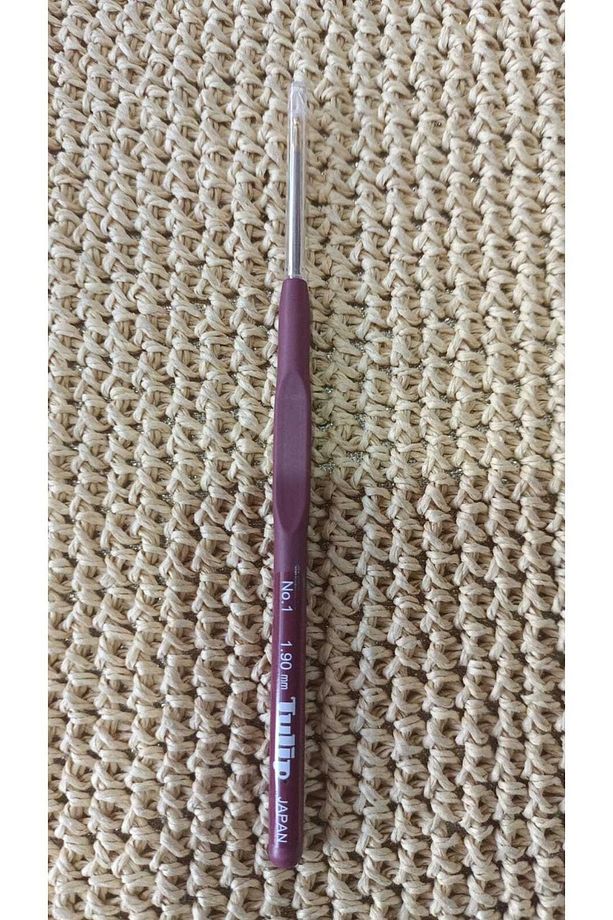 Silikon Yumuşak Saplı Örgü-dantel Tığı 1 Numara 1,90 Mm - 1