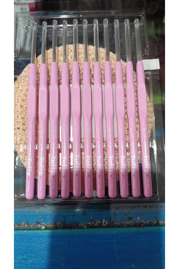 Silikon Yumuşak Saplı Örgü-dantel Tığı 22 Numara 0.50 Mm - 2
