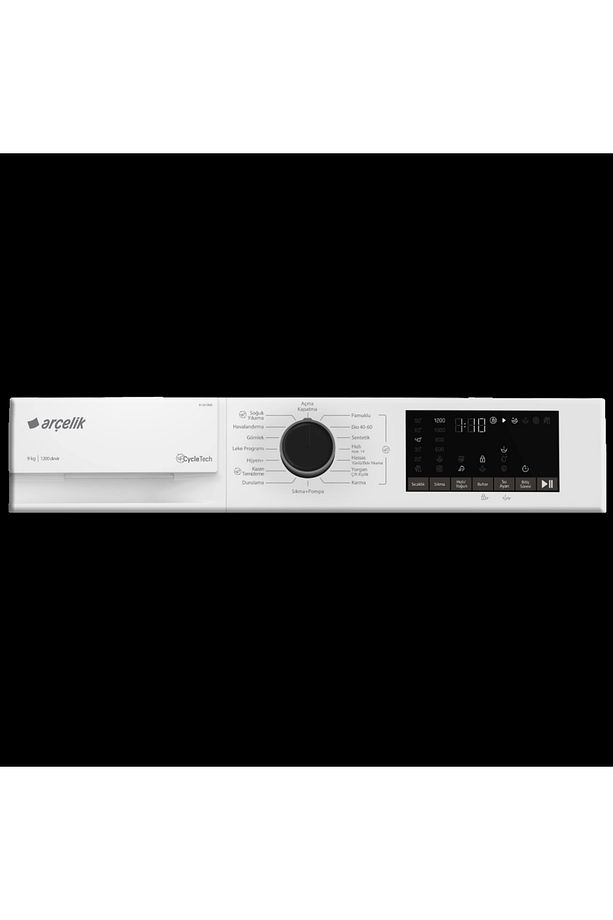 9120 Dmx 1200 Devir 9 Kg Çamaşır Makinesi - 3