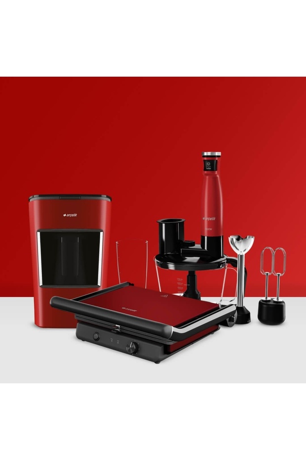 Kırmızı Plus Mutfak Seti - 1