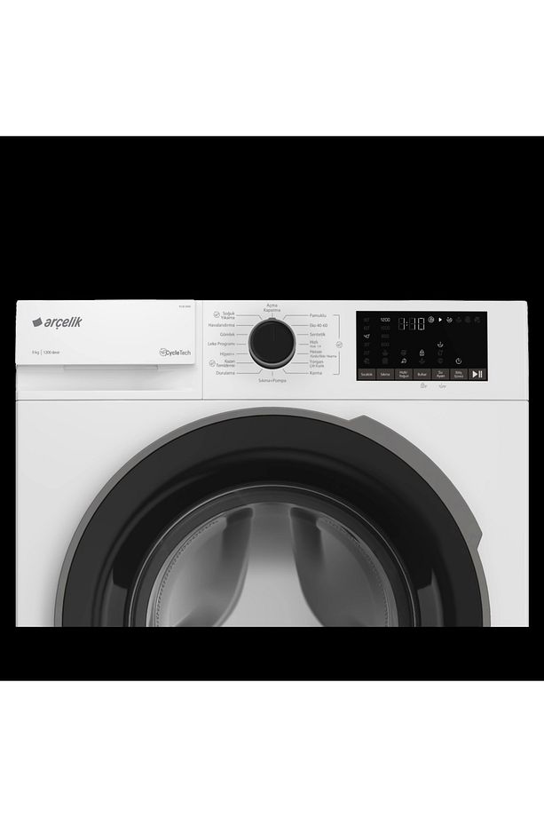 9120 Dmx 1200 Devir 9 Kg Çamaşır Makinesi - 8