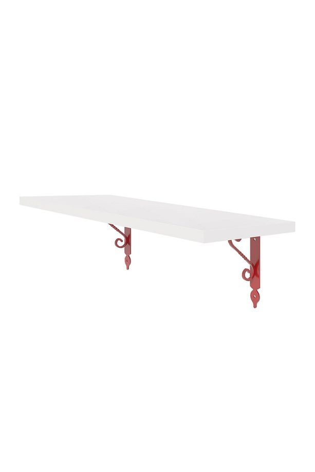 Retro Raf Seti 20*60 P.Beyaz+Kırmızı - 3