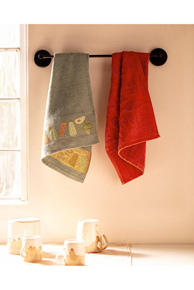 Carotte Mutfak Havlu Seti - 1