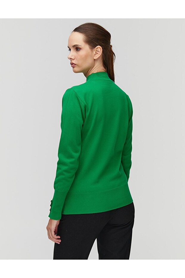 Basic Triko Bluz - 7