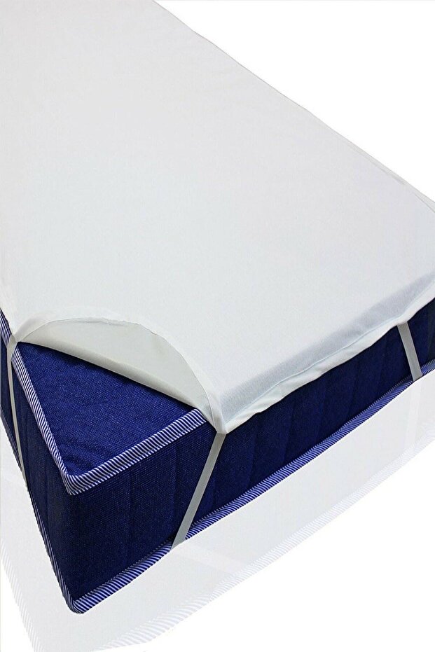 220X200 cm Cotton Mattress Cover with Elastic Corners, Liquid-Proof Mattress Protector