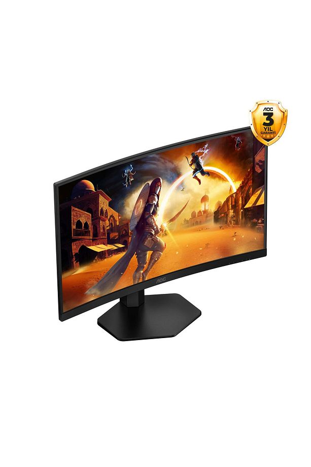C27G4ZXU 27" 280 Hz 0,3 ms FreeSync HDR10 Yükseklik Ayarlı Fast VA Curved Oyuncu Monitör - 7