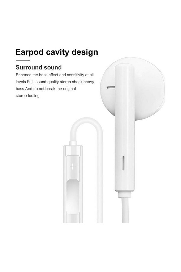 İphone 16 Pro Max / 16 Pro / 16 Plus / 16 Uyumlu Type-c Stereo Mikrofonlu Kulaklık - 5