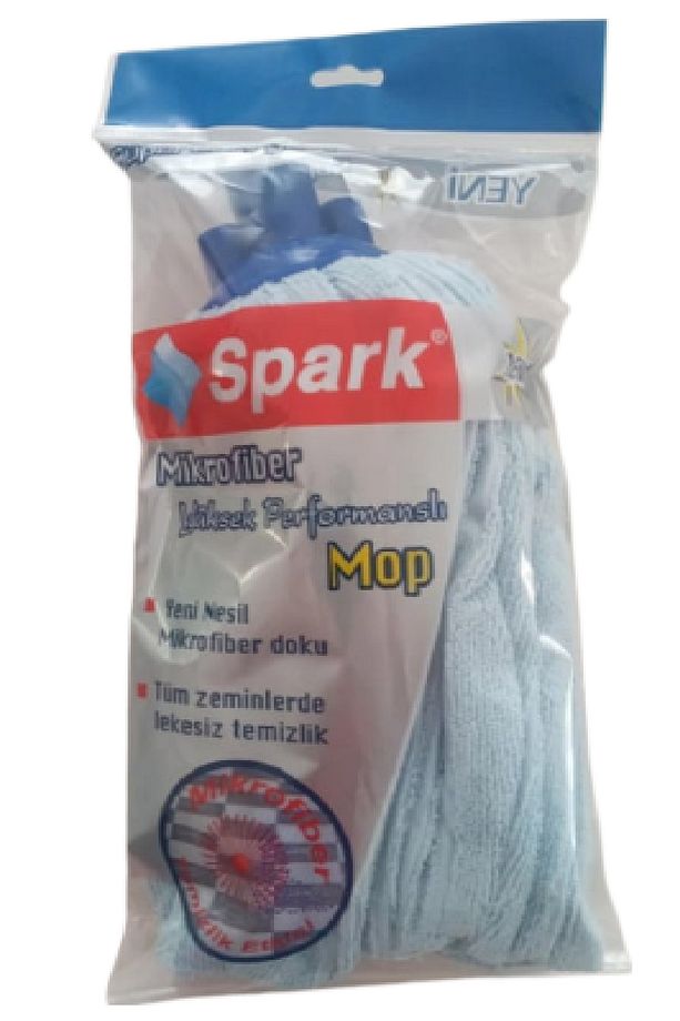 4 Adet Mikrofiber Havlu Vileda Paspas Mop Yedek Ucu - 7