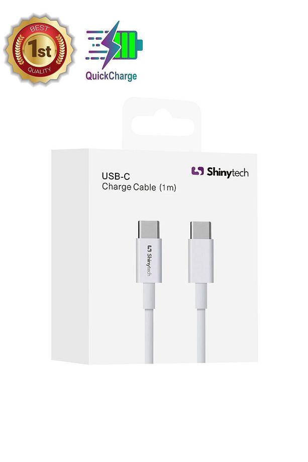 Apple Iphone 15 16 Uyumlu Şarj Kablosu Usb-c To Usb-c Type-c (1M) Beyaz - 3